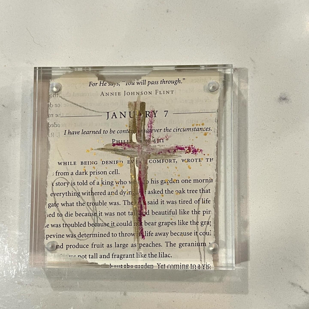 Streams in the Desert Cross