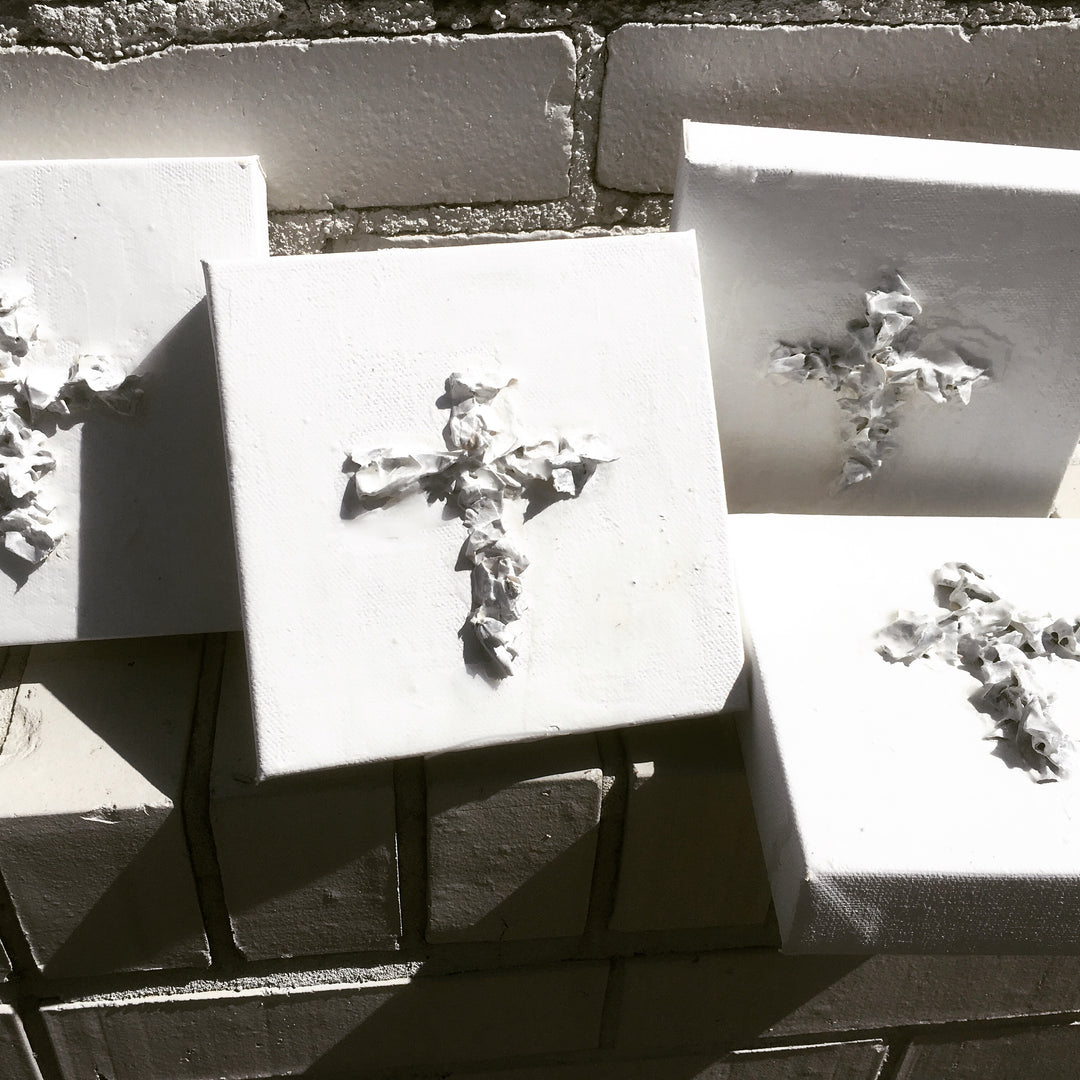 paper mache cross