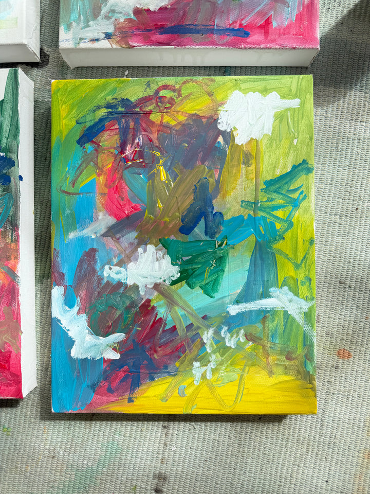 Letting go; set of 4