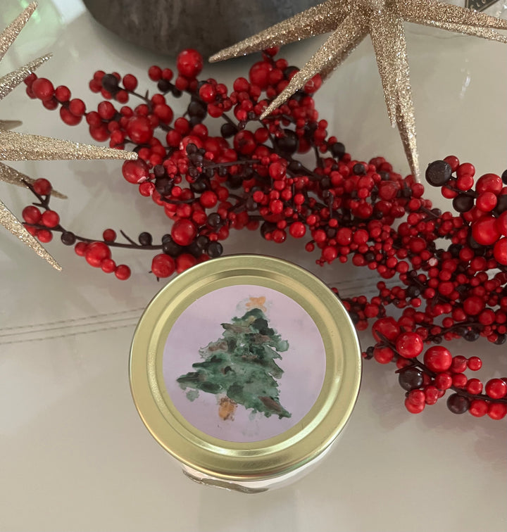 Small Christmas Tree Candle