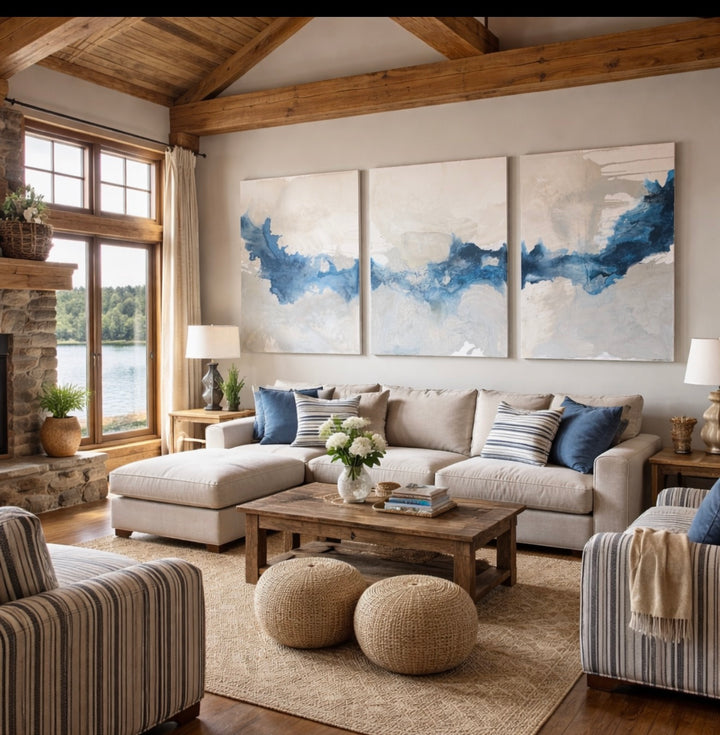 Swept away (triptych)