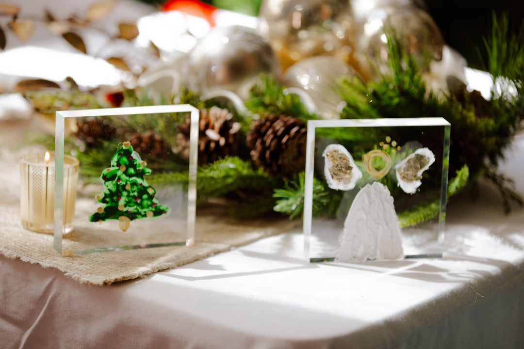 Acrylic Block Christmas Tree