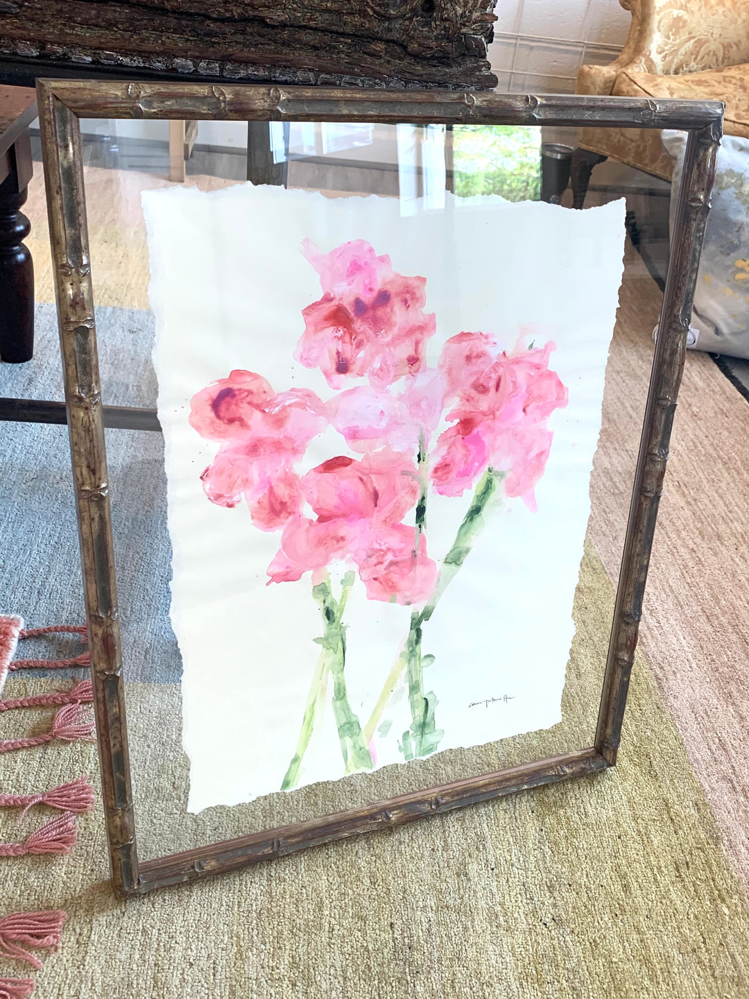 soft abstract florals
