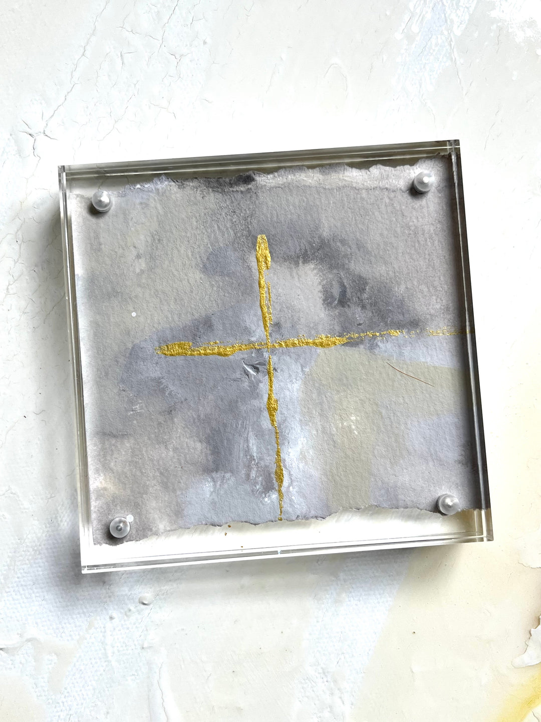 4x4 Acrylic Frame Cross