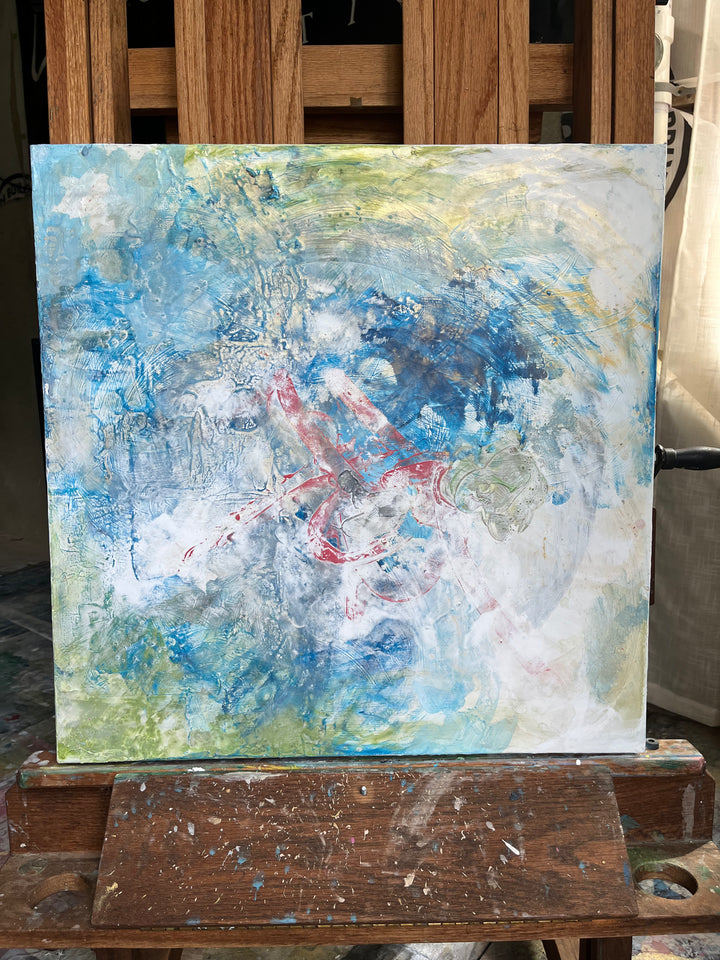 "Garden sky" 24x24
