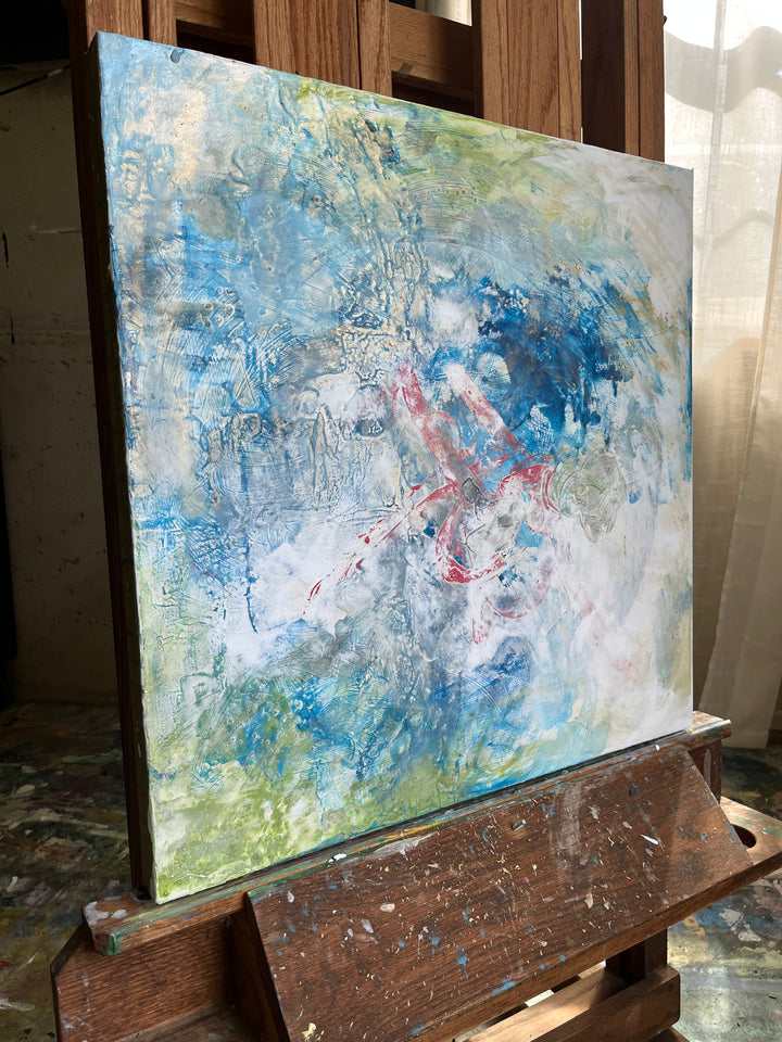 "Garden sky" 24x24
